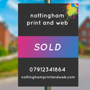 Estate Agent Sign Printing